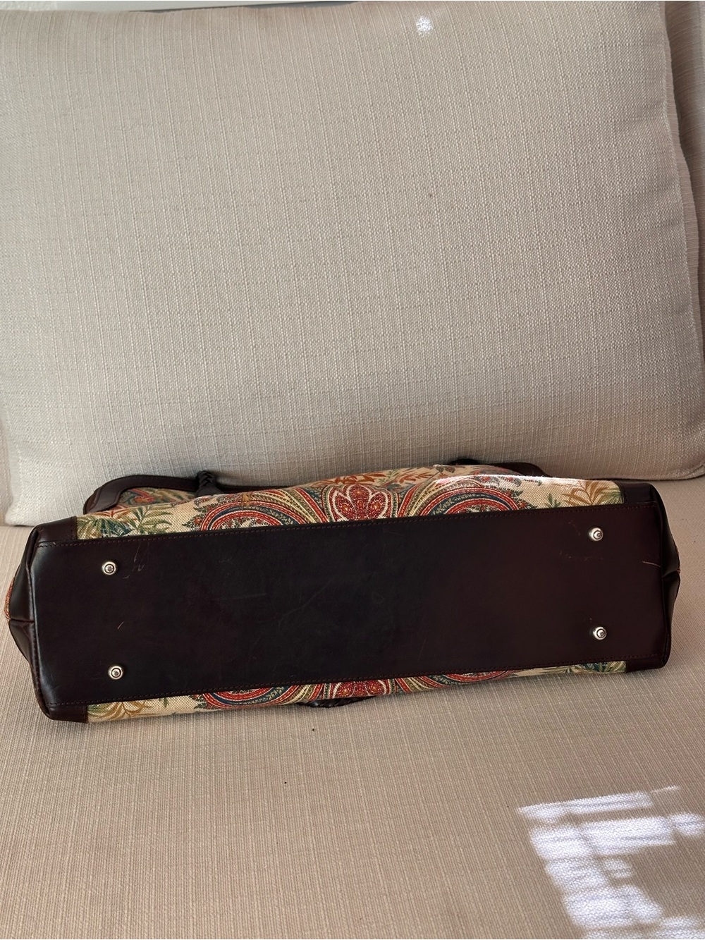 Brighton Vintage Pheasant Tapestry Handbag - Picture 5 of 5